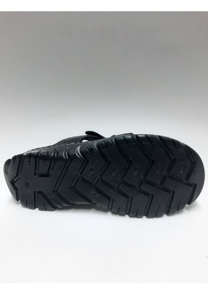 Deri Siyah Cırtlı Rahat Taban Erkek Terlik C-7605243 fırsatları