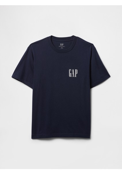 Erkek Lacivert Gap Logo T-Shirt fiyatları