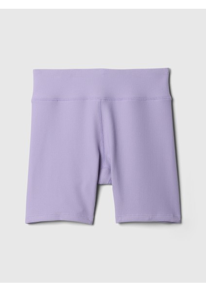 Kız Çocuk Lila Fitilli Bisiklet Şortu fiyatları