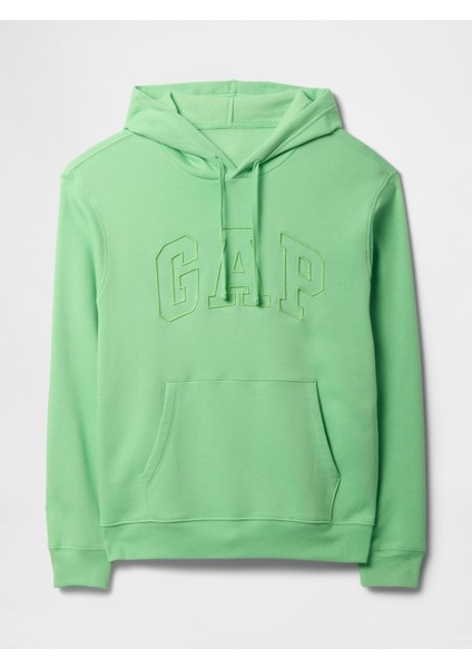 Erkek Yeşil Gap Logo Relaxed Fleece Sweatshirt fiyatları