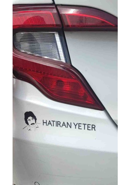 Ferdi Baba.hatıran Yeter.araba Motor Stickeri.20×7 Cm.ebat.siyah.