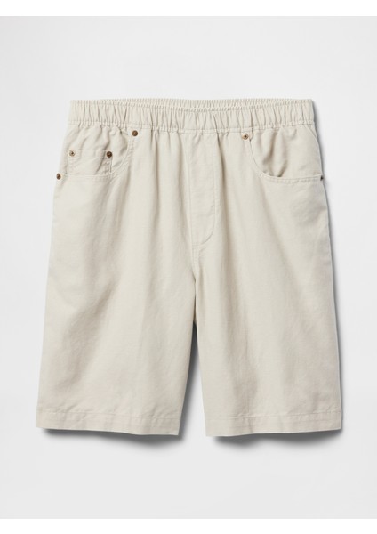 Erkek Gri Keten Şort fiyatları