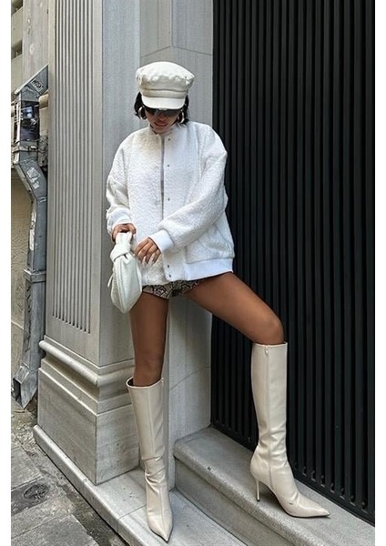 Kıvırcık Kürklü Içi Astarlı Bomber Ceket 6120 fiyatları