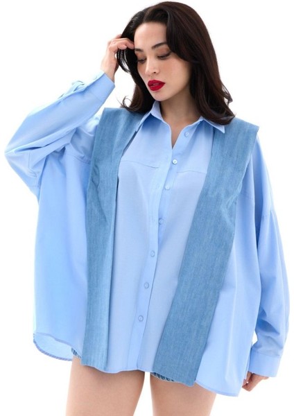 7074 Gömlek-Mavi modelleri