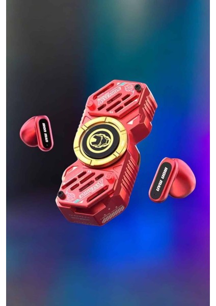 Bluetooth Kulaklık Çarklı Döndürülebilir Uzun Şarj Süreli Oyuncu Kulaklığı