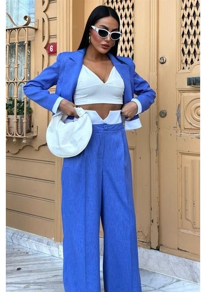 Audrey Crop Ceket Takım 10106 modelleri