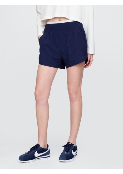 Kadın Lacivert Gapfit High Rise Koşu Şortu indirimleri