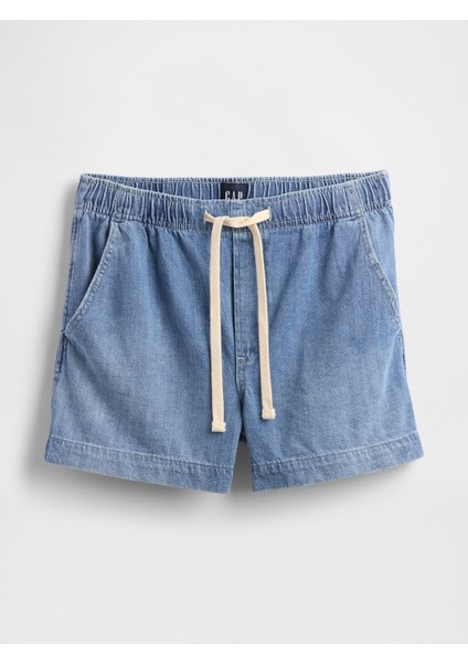 Kadın Mavi Denim Şort modelleri