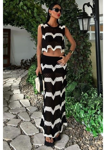 Shayna Ajurlu Crop Takım 9825