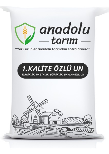 Ekmeklik Özlü Buğday Unu 2 kg