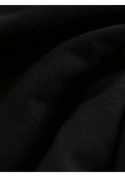 Baskılı Oversize Bisiklet Yaka T-Shirt - Siyah indirimleri