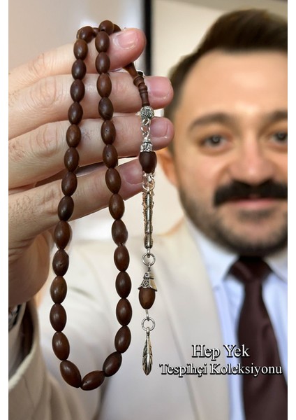 Orijinal Kuka Meyvesinden Üretilen Çektikçe Kararan Kuka Tespih modelleri