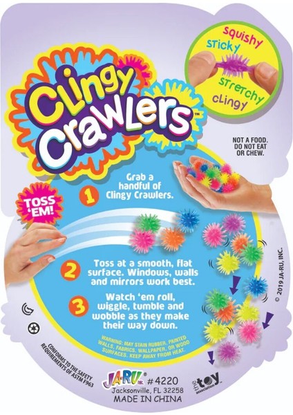 04220 Clingy Crawlers Yapışkan Tırmanıcı -Sunman