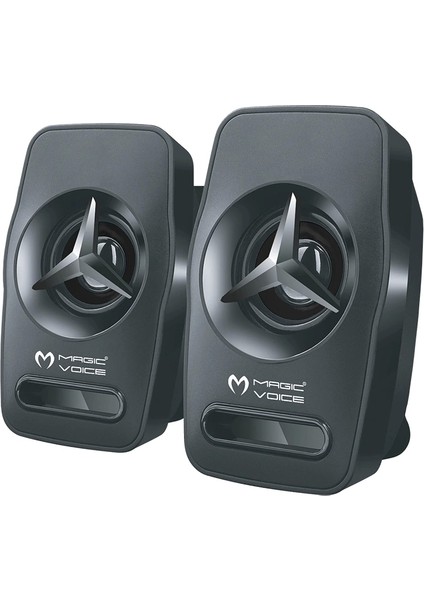 Magıcvoıce T-19 1+1 USB Pc Mini Hoparlör (2x3 Watt) (5047)