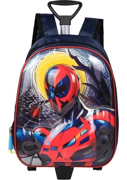 Spiderman Renkli Anaokulu Ve Kreş Tekerlekli Sırt Çantası