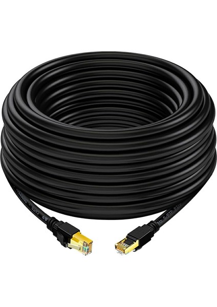 Cat7 Ethernet Kablosu 10GBPS Premium Internet Lan Kablo 1-2-3-5-10-15-20-30-40- 50 Metre