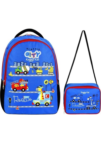 Lisanslı Çocuk Ilkokul Sırt Çantası & Beslenme Çantası