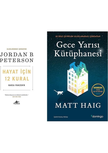 Hayat Icin 12 Kural + Geceyarisi Kutuphanesi =2 Set