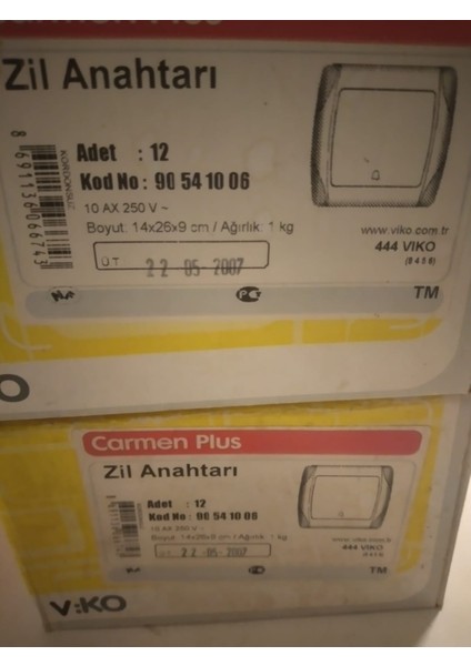 Carmen Plus Zil Anahtarı