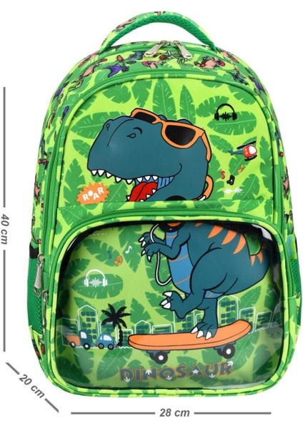 Su Geçirmez Erkek Ilkokul Çantası + Beslenme Çantası + Kalemlik indirimleri