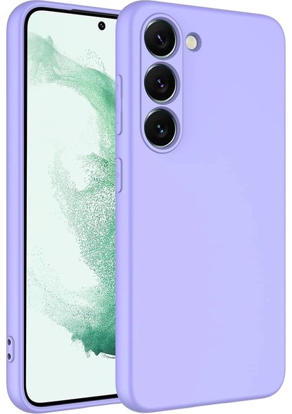 Samsung Galaxy S23 Plus Uyumlu Kılıf Iç Yüzeyi Kadife Lansman Kapak