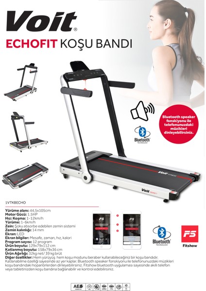 Echofit Koşu Bandı indirimleri