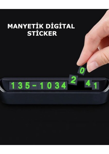 Araç Içi Park Telefon Numarası -Fosforlu Numaratör