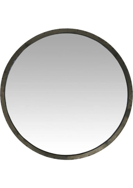 Sade Metal Dekoratif Duvar Aynası