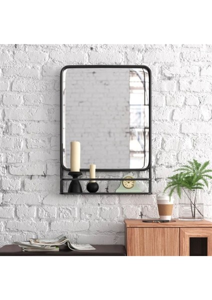 Metal Dekoratif Retro Lavabo Aynası