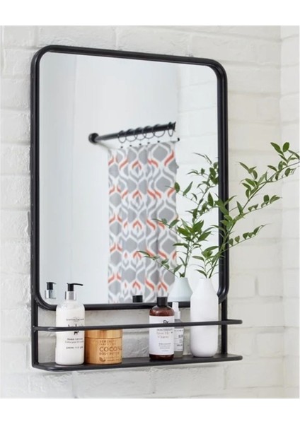 Metal Dekoratif Retro Lavabo Aynası