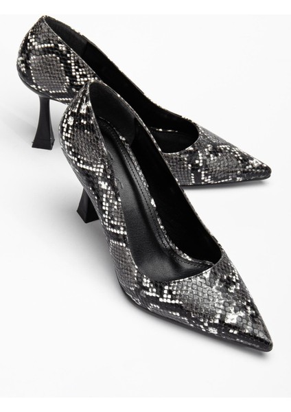 Suins Cateline Model Kadın Topuklu Metalik Özel Renk Stiletto Ayakkabı