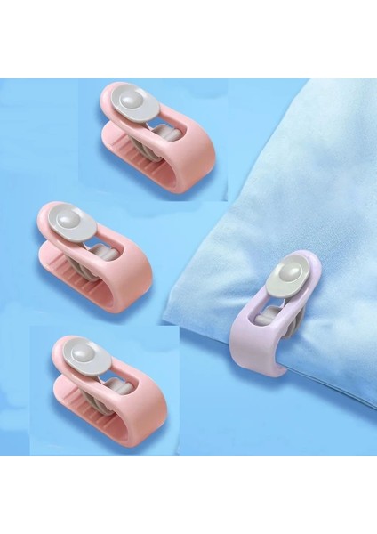 12 Li Mandallı Yorgan Kılıfı Nevresim Sabitleme Klips Takımı (5047)