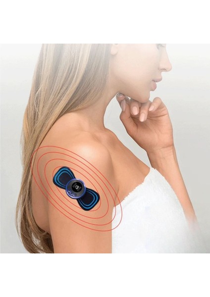Buffer® Titreşimli USB Şarj Aletli Mini Elektrikli Kelebek Masaj Aleti