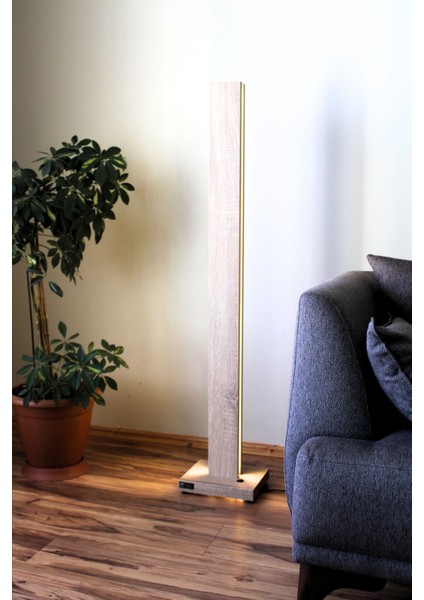 Akıllı Ahşap LED Lambader