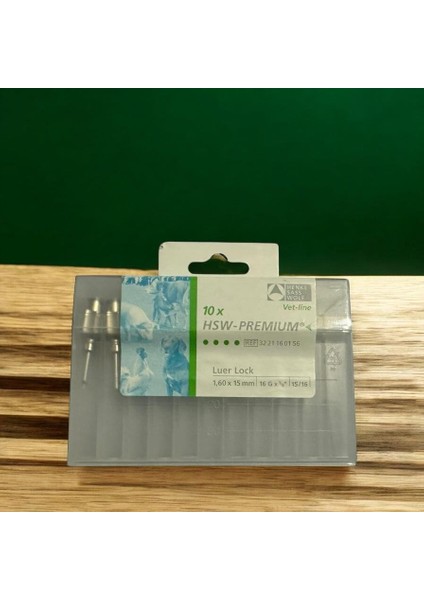 Henke Hsw Mika Enjektör Ucu Iğnesi Premium 16G x 3/4 1,4 x 20 mm 10'lu