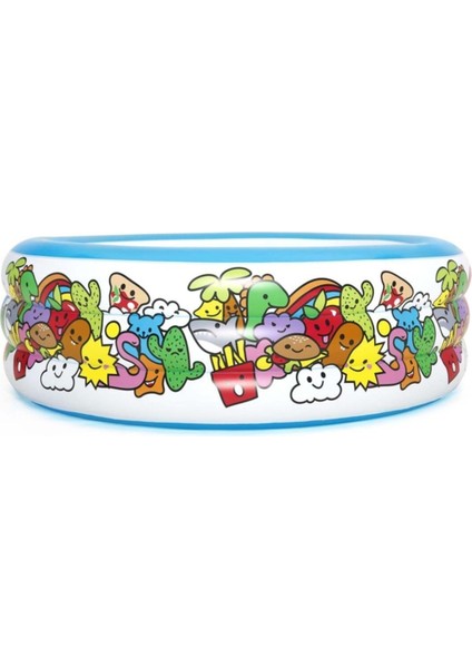 Yılın Ilk Fırsatları - Şişme Jumbo Desenli Havuz 51121 - ™ Beyaz At® fiyatları