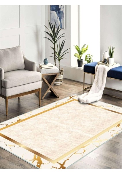 Modern Desenli Halı, Dokuma Taban Dekoratif Şönil