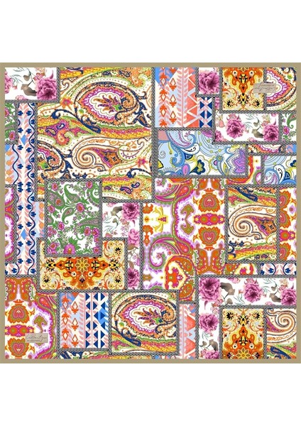 Güz | Yaz Serinliği Eşarp 2415-01 90X90