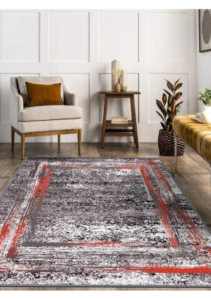 Modern Desenli Halı, Dokuma Taban Dekoratif Şönil