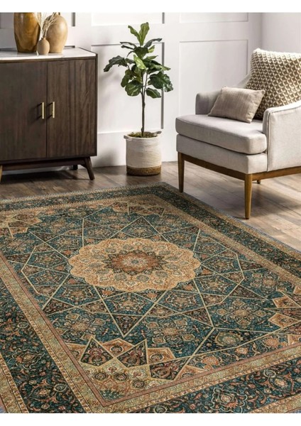 Modern Desenli Halı, Dokuma Taban Dekoratif Şönil Ks-Dkm-23