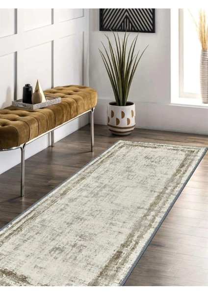 Modern Desenli Halı, Dokuma Taban Dekoratif Şönil Dkm-19