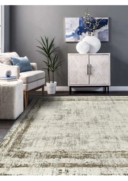 Modern Desenli Halı, Dokuma Taban Dekoratif Şönil Dkm-19
