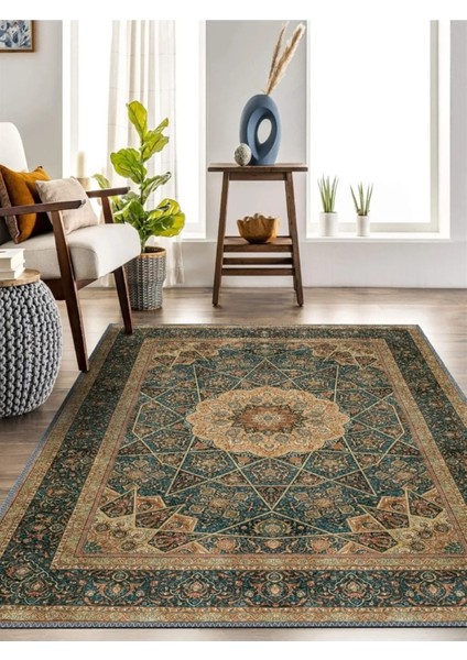 Modern Desenli Halı, Dokuma Taban Dekoratif Şönil Ks-Dkm-23