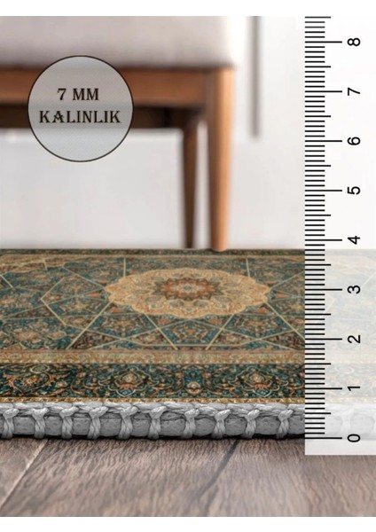 Modern Desenli Halı, Dokuma Taban Dekoratif Şönil Ks-Dkm-23