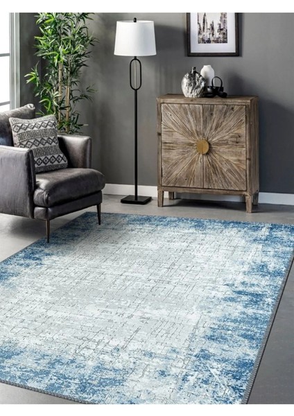 Modern Desenli Halı, Dokuma Taban Dekoratif Şönil Dkm-28