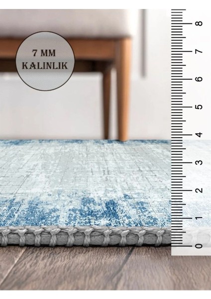 Modern Desenli Halı, Dokuma Taban Dekoratif Şönil Dkm-28