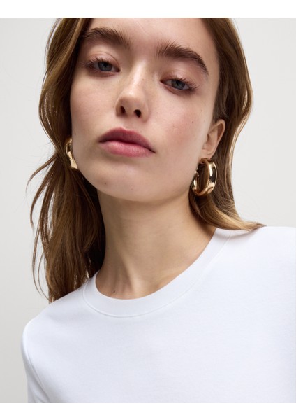 Pamuklu Slim Fit Premium T-shirt fiyatları