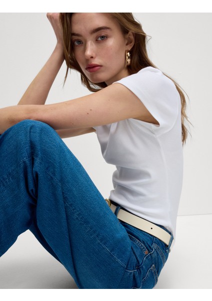 Pamuklu Slim Fit Premium T-shirt modelleri