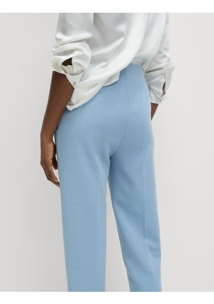 Yüksek Bel Tapered Fit Pantolon