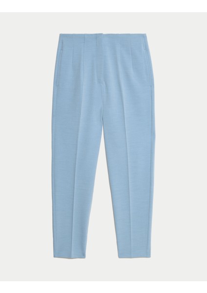 Yüksek Bel Tapered Fit Pantolon